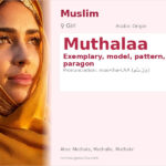 Muthalaa Name Meaning and Details