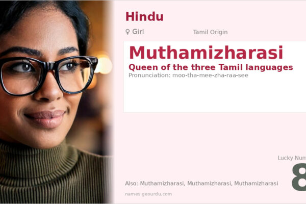 Muthamizharasi Meaning — Tamil Origin, Girl Name & Cultural Significance (2025)