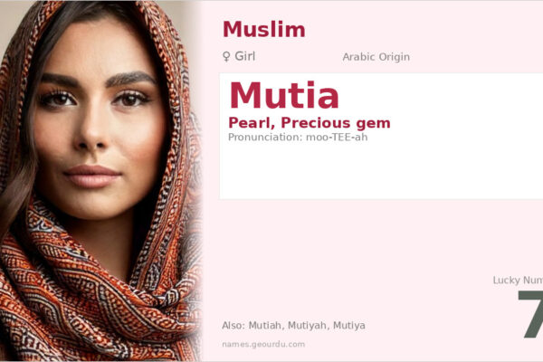 Mutia Name Meaning — Origin, Gender & Details (2025)