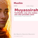 Muyassirah Name Meaning and Details