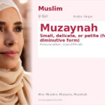 Muzaynah Name Meaning and Details