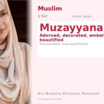 Muzayyanah Name Meaning and Details