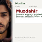 Muzdahir Name Meaning and Details