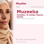 Muzeeba Name Meaning and Details
