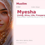 Myesha Name Meaning and Details