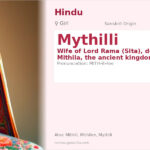 Mythilli Name Meaning and Details