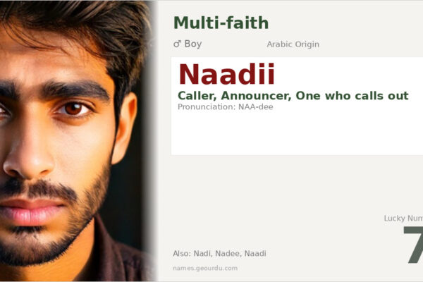 Naadii Name Meaning — Origin, Gender & Details (2025)