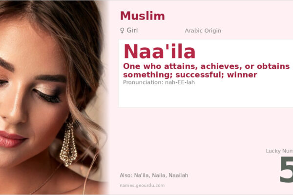 Naa’ila Name Meaning — Arabic Origin, Girl’s Name & Detailed Analysis (2025)