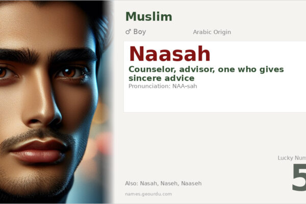 Naasah Name Meaning — Arabic Origin, Boy Name & Details (2025)