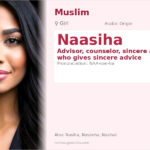 Naasiha Name Meaning and Details