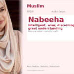 Nabeeha Name Meaning and Details