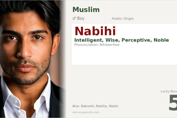 Nabihi Name Meaning — Arabic Origin, Boy Name & Details (2025)