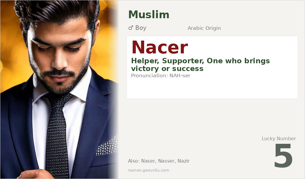 Nacer Name Meaning and Details