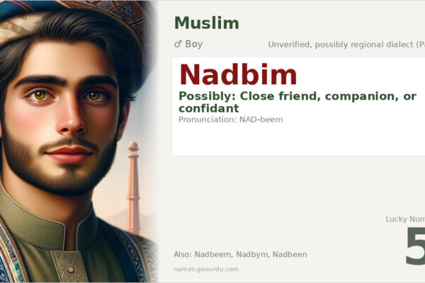 Nadbim Name Meaning — Origin, Gender & Details (2025)