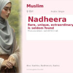 Nadheera Name Meaning and Details