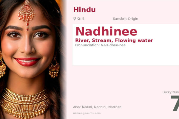 Nadhinee Meaning — Sanskrit Origin, Girl Name & Details (2025)