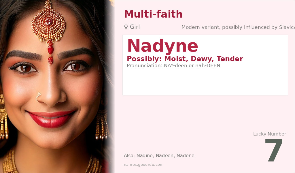 Nadyne Name Meaning and Details