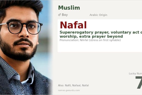 Nafal Name Meaning — Arabic Origin, Islamic Significance & Details (2025)