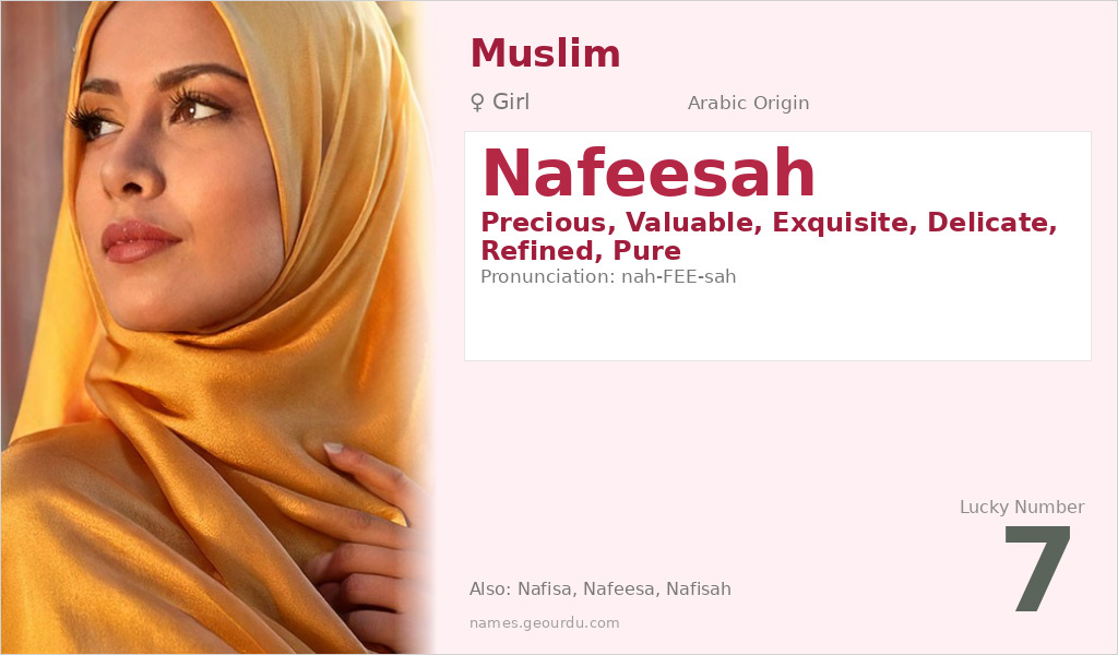 Nafeesah Name Meaning and Details