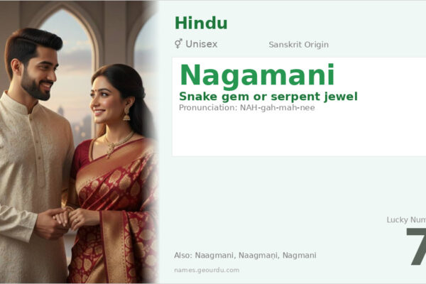 Nagamani Name Meaning — Sanskrit Origin, Gender & Mythology (2025)