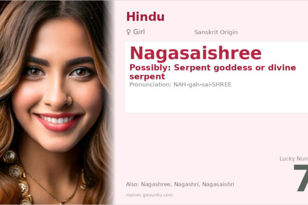 Nagasaishree Meaning — Origin, Gender & Details (2025)