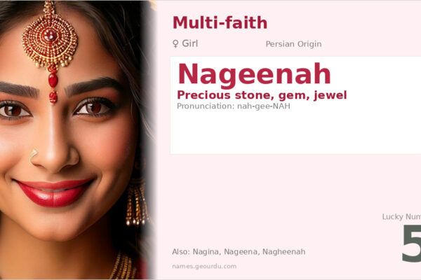 Nageenah Name Meaning — Persian Origin, Girl Name & Details (2025)
