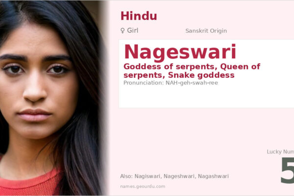 Nageswari Name Meaning — Goddess of Serpents, Origin & Details (2025)