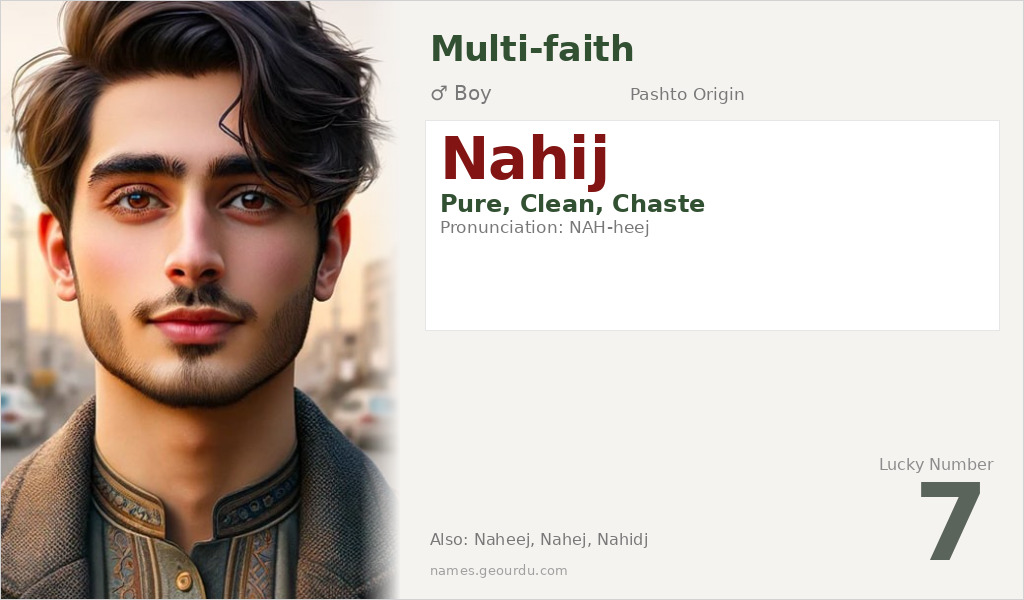Nahij Name Meaning and Details