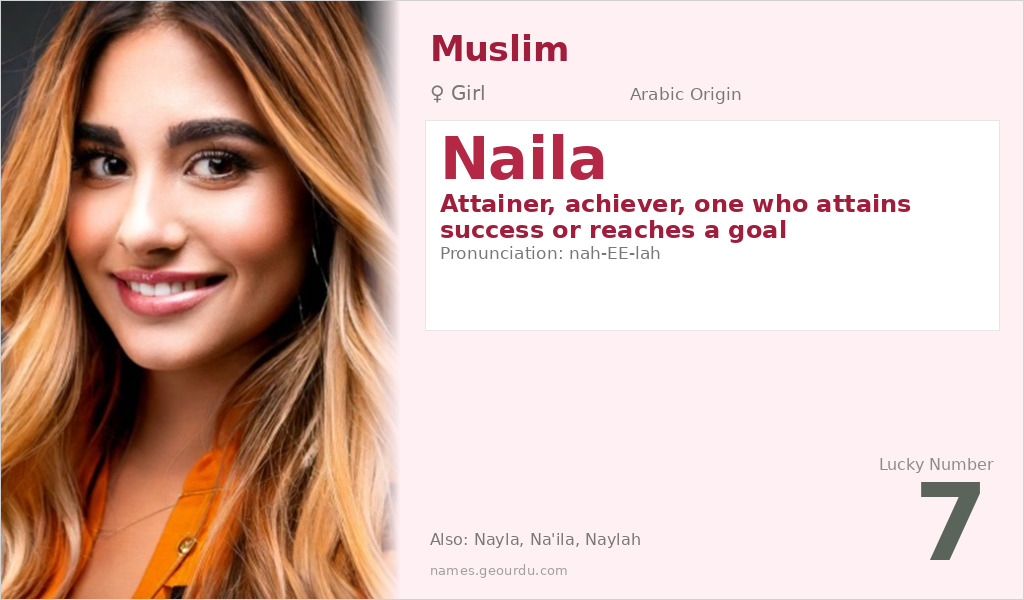 Naila Name Meaning and Details