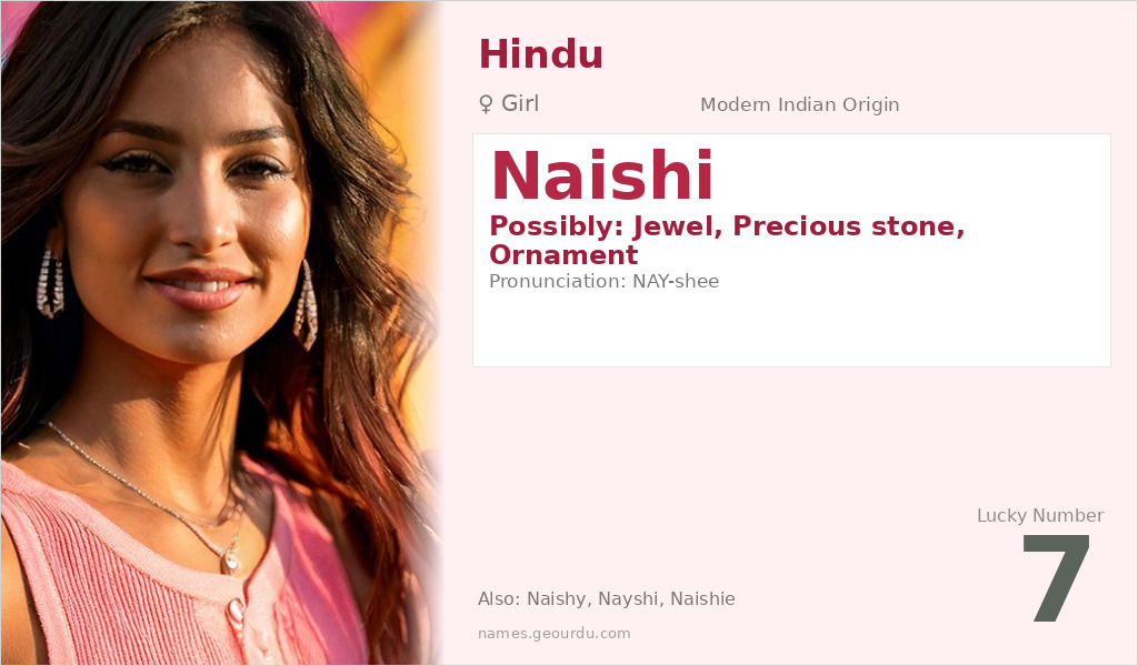 Naishi Name Meaning and Details