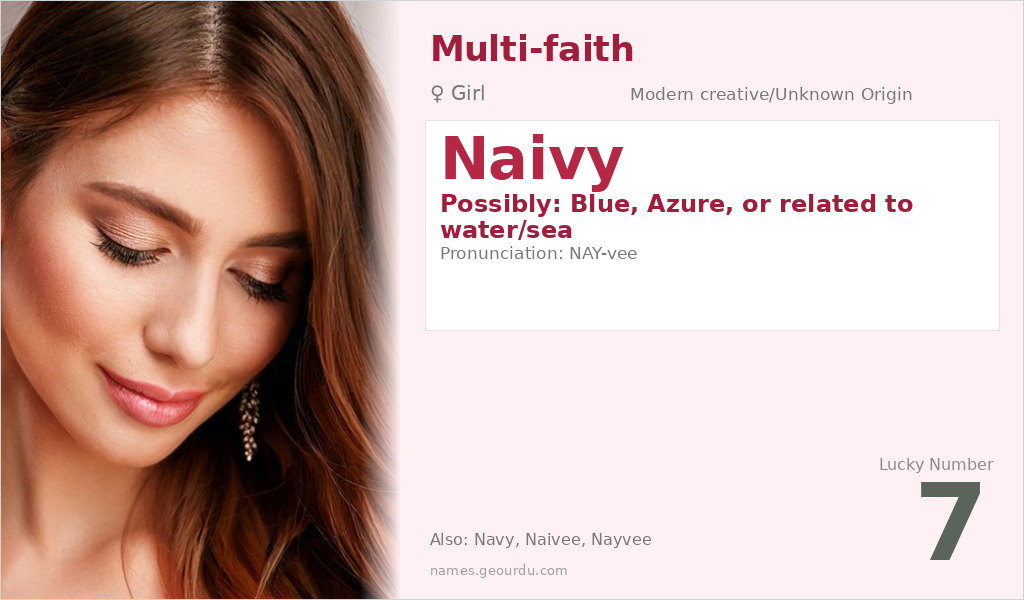 Naivy Name Meaning and Details