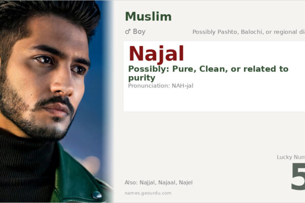 Najal Name Meaning — Origin, Gender & Details (2025)