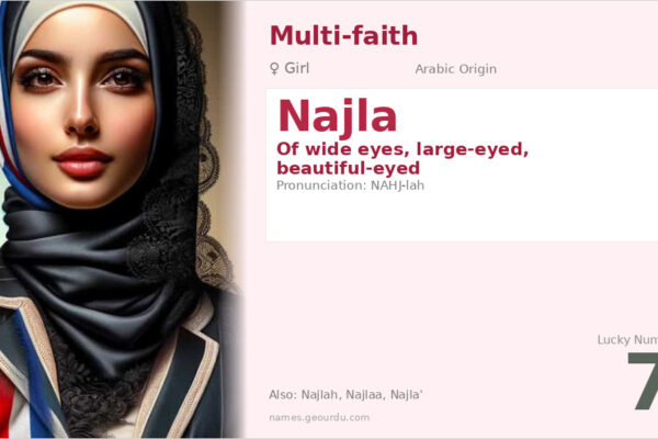 Najla Name Meaning — Arabic Origin, Girl Name & Details (2025)