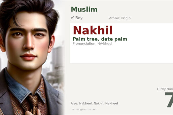 Nakhil Name Meaning — Arabic Origin, Boy Name & Details (2025)