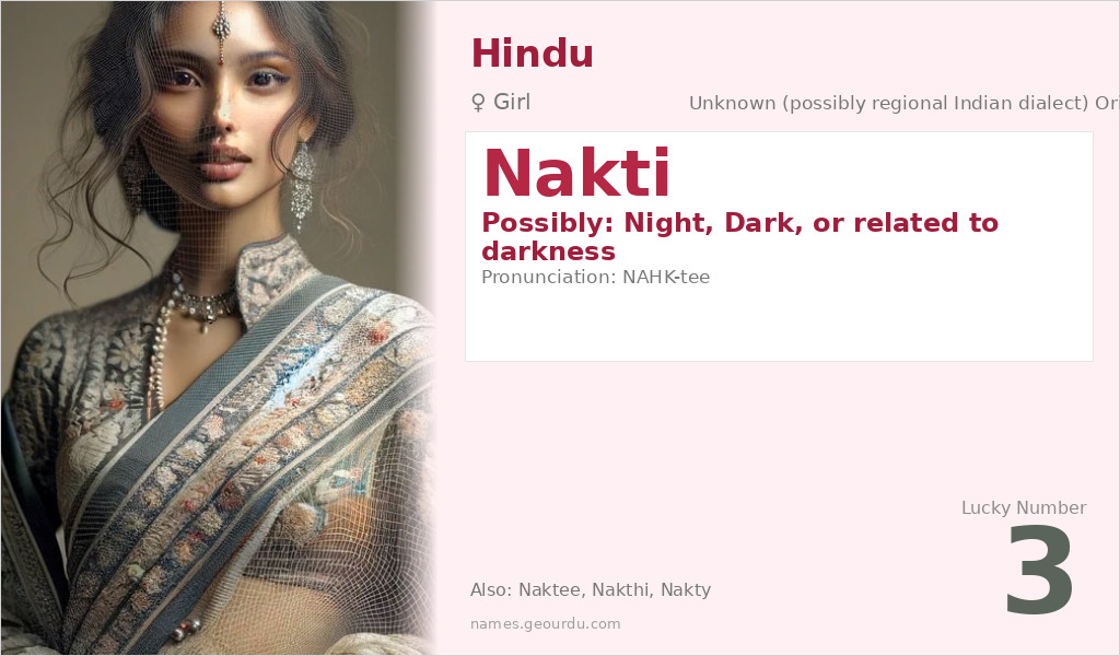 Nakti Name Meaning and Details