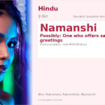 Namanshi Name Meaning and Details