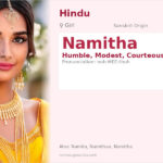Namitha Name Meaning and Details