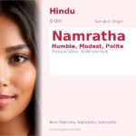 Namratha Name Meaning and Details
