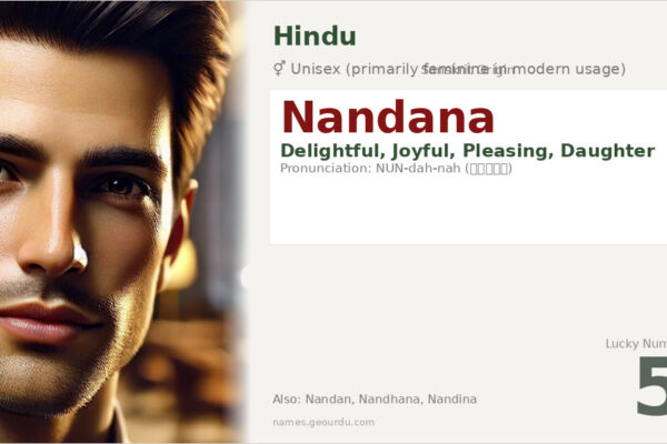 Nandana Name Meaning — Sanskrit Origin, Gender & Details (2025)
