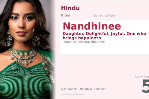 Nandhinee Meaning — Sanskrit Origin, Girl Name & Hindu Significance (2025)