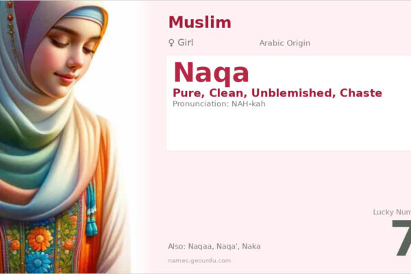 Naqa Name Meaning — Arabic Origin, Girl Name & Details (2025)