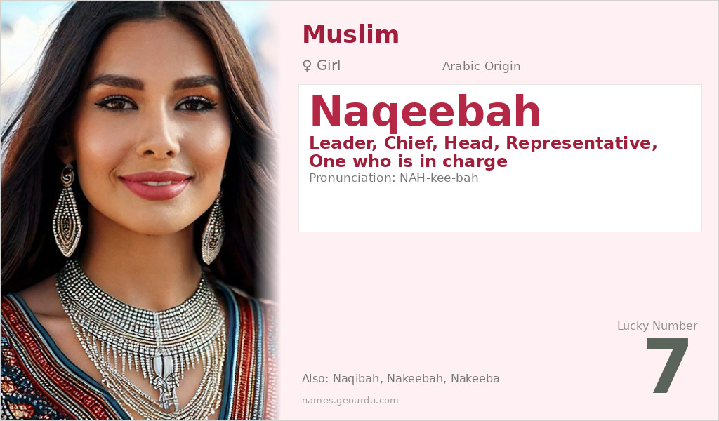 Naqeebah Name Meaning and Details
