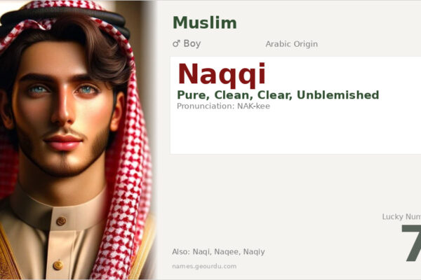 Naqqi Name Meaning — Arabic Origin, Boy Name & Details (2025)