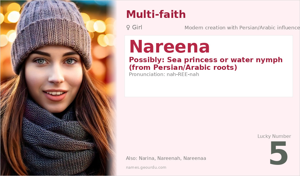 Nareena Name Meaning and Details