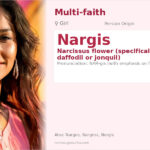 Nargis Name Meaning and Details