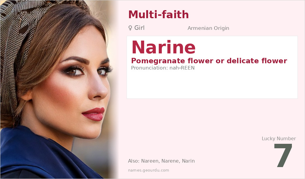 Narine Name Meaning and Details