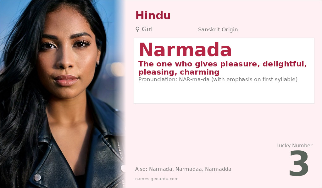 Narmada Name Meaning and Details