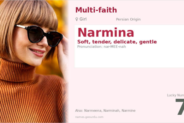 Narmina Name Meaning — Persian Origin, Girl Name & Details (2025)