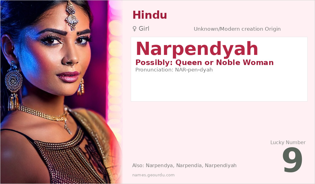 Narpendyah Name Meaning and Details