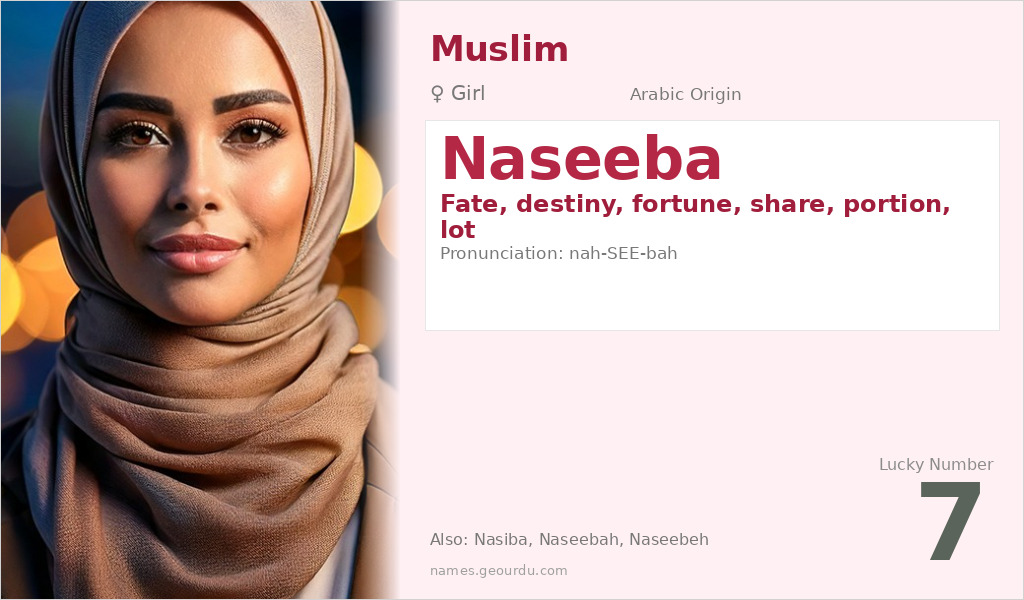 Naseeba Name Meaning and Details